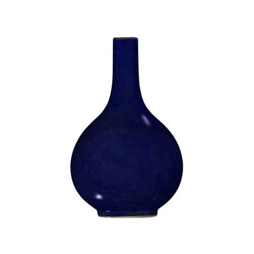 霁蓝釉胆瓶