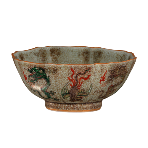 龙凤纹碗