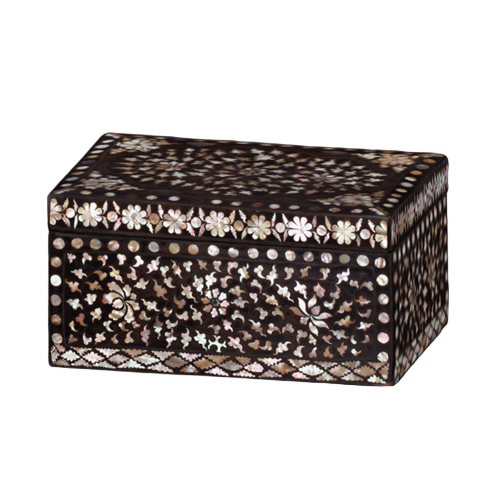 螺钿花卉纹长方盒