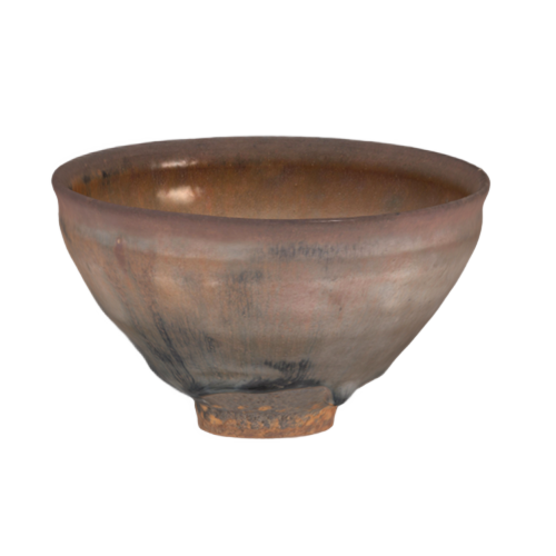 建阳窑黑釉兔毫碗